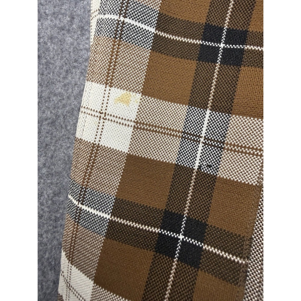 Vintage Tailored by Fem-E-Nits Plaid Knit Blazer Jacket Size 1 - Picture 6 of 9
